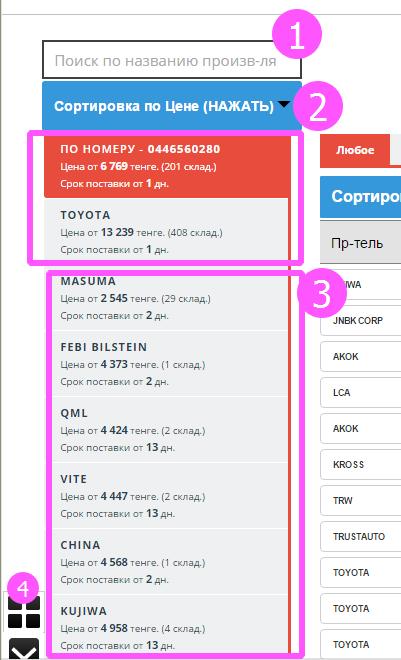 screenshot of step 2 (Left menu - brief description of functions)